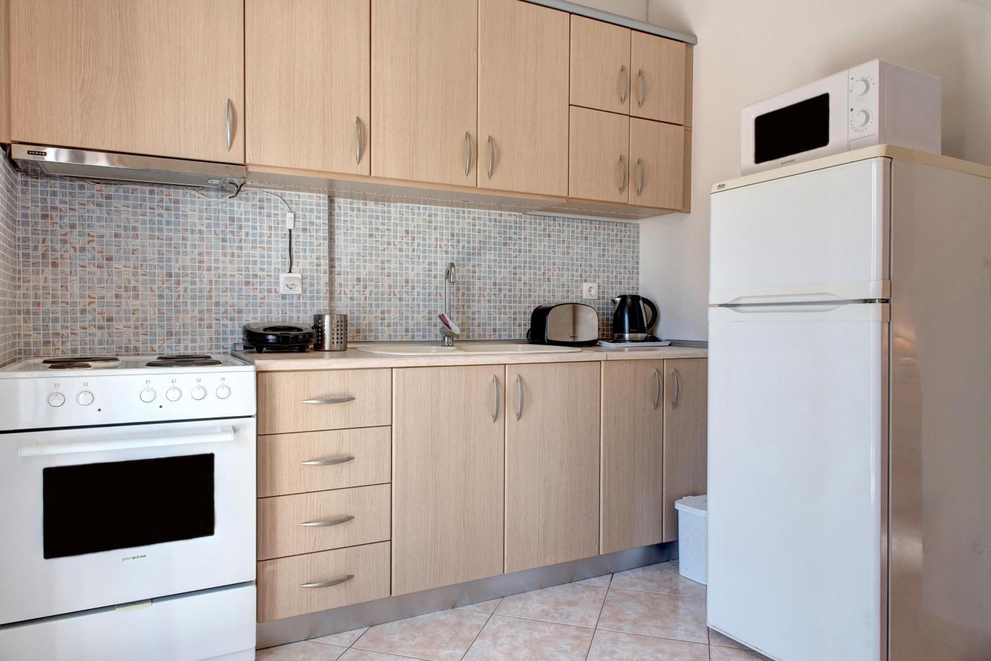 Achilleas Apartments Kalyves Polygyrou エクステリア 写真