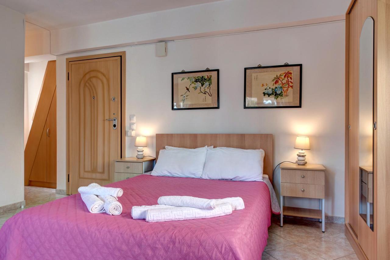 Achilleas Apartments Kalyves Polygyrou エクステリア 写真